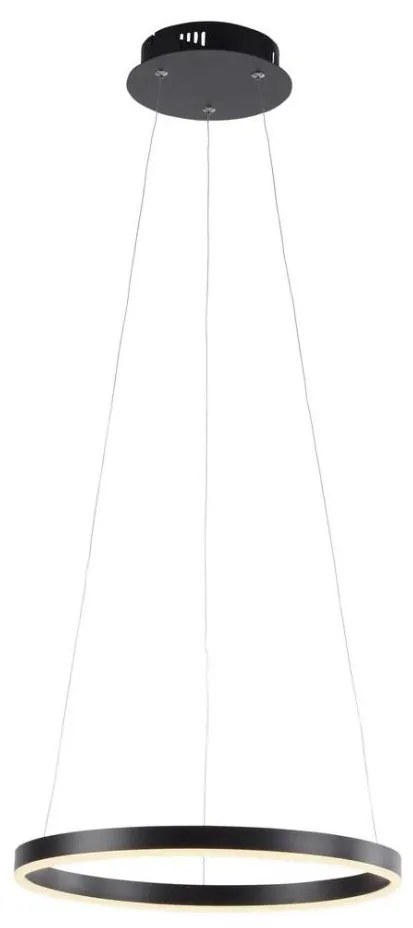 Leuchten Direkt 15393-13-LED RITUS LED/20W/230V fekete dimmelhető függeszték