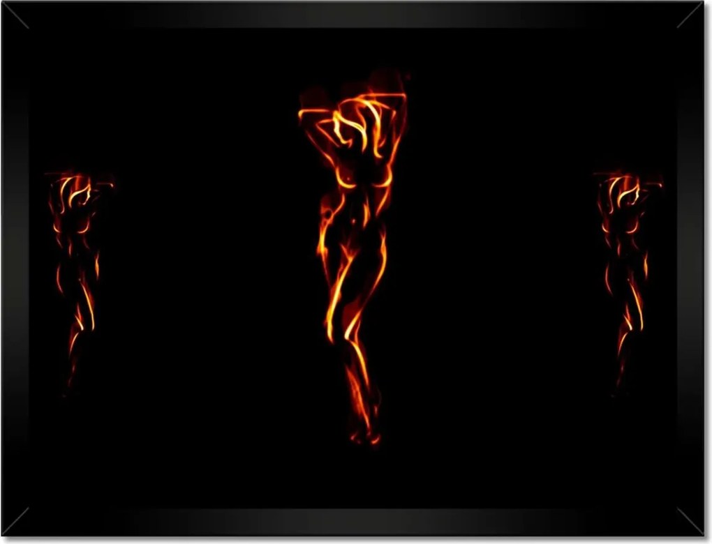 Poszterek keretben 40x30 Forró lány