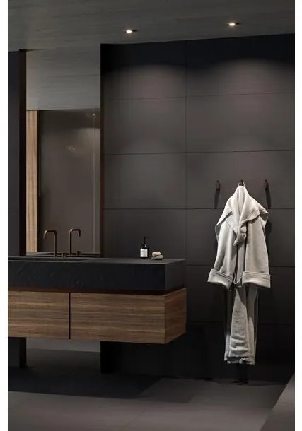 Fogas Viefe CASEY alumínium, texturált fekete láva - matt fekete EI