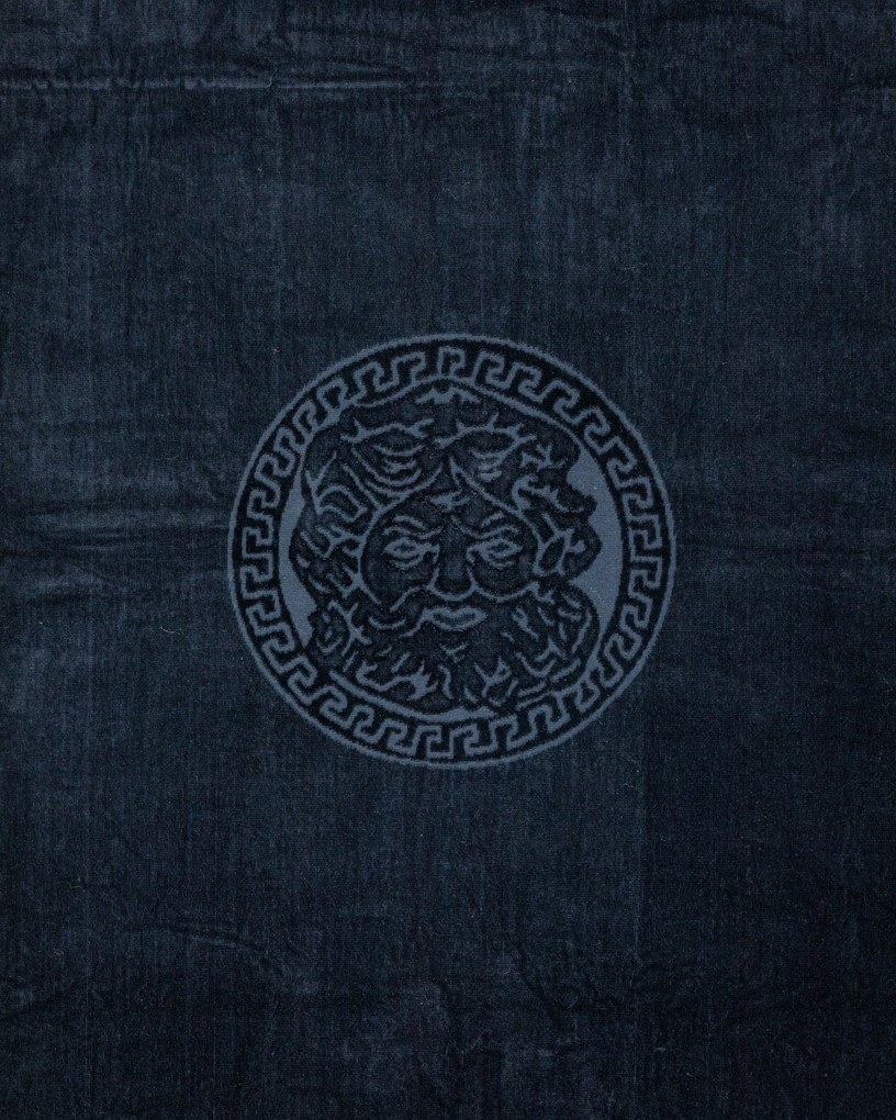 POSEIDON Strandtörölköző fekete 165x90cm