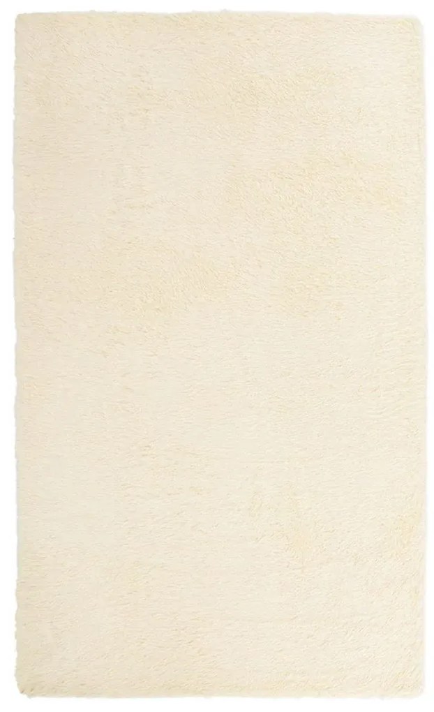 krém poliészter hosszú szálú NAVARRA bozontos szőnyeg 60x100 cm