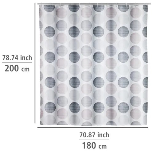 WENKO 25750100 - Zuhanyfüggöny 180x200 cm, színes