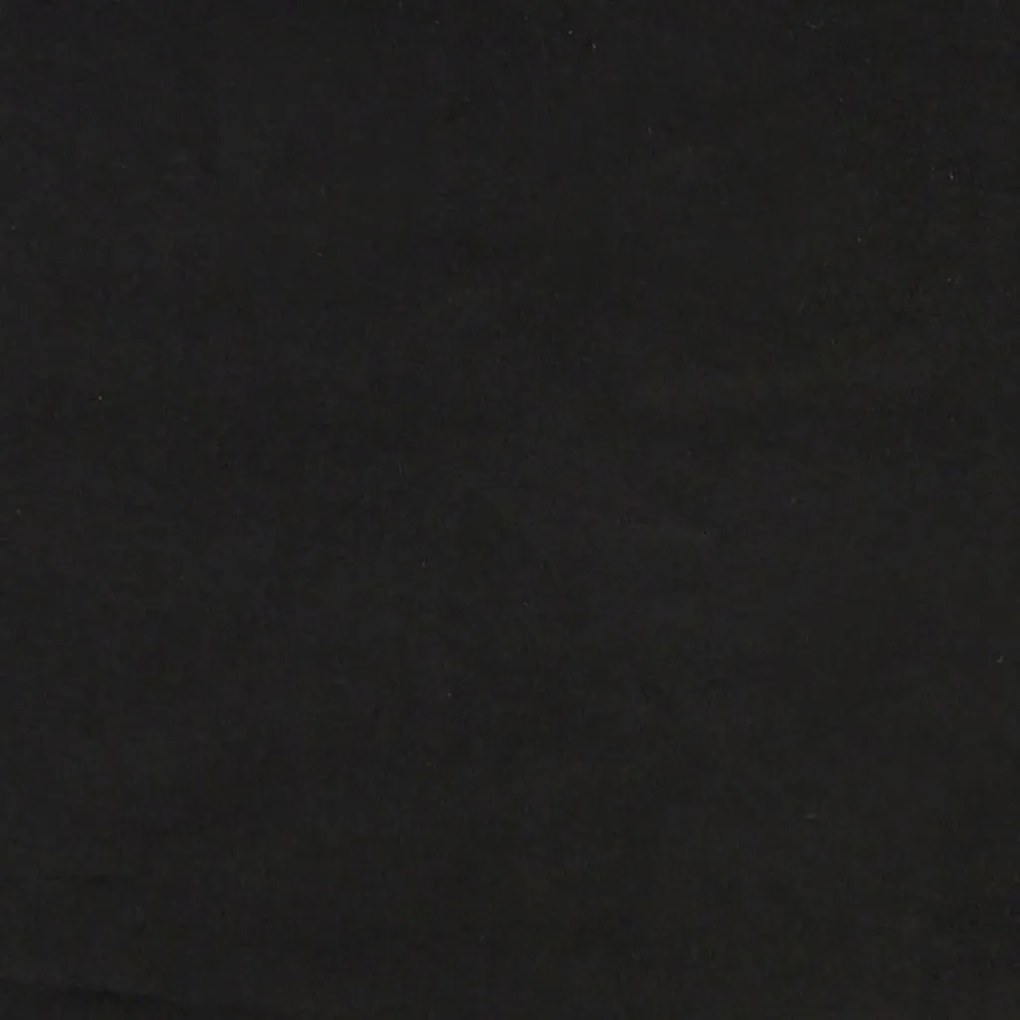 fekete bársony fejtámla párna 160 cm