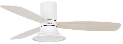 Lucci Air 210661-LED Dimmelhető ventilátor FLUSSO 1xGX53/18W/230V fa/fehér + távirányító