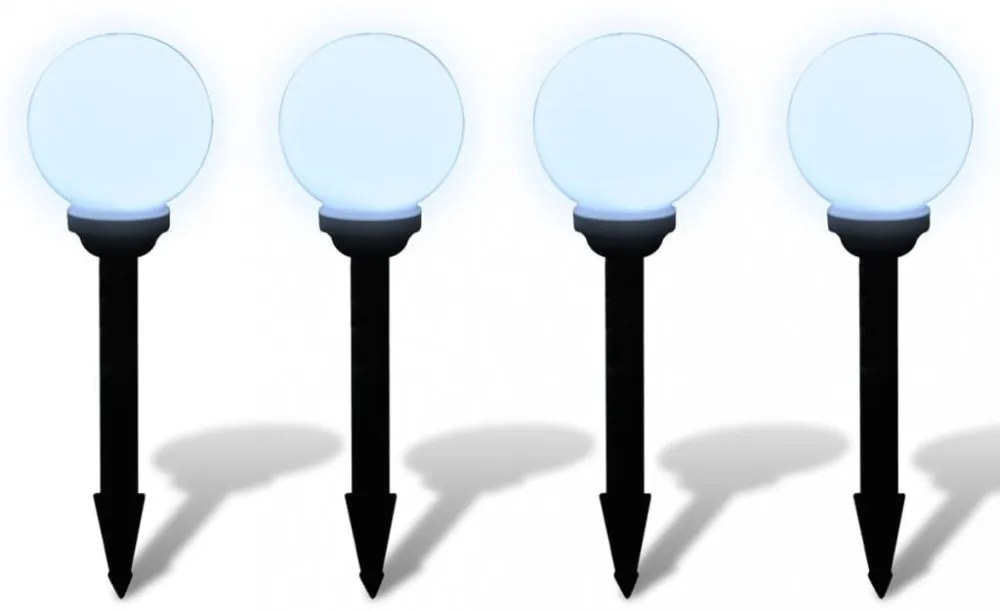 4 db kültéri tüske ösvény LED-es lámpa 15 cm