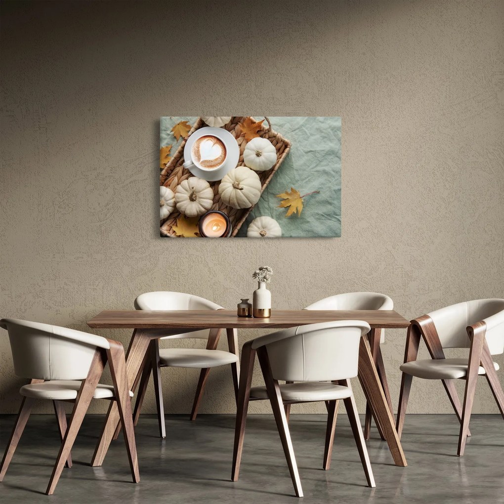 Kép - Őszi vacsora (90x60 cm)