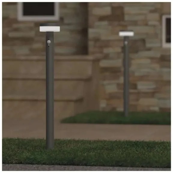 LED napelemes lámpa szenzorral LED/2W/3,7V 1200 mAh IP44 80 cm