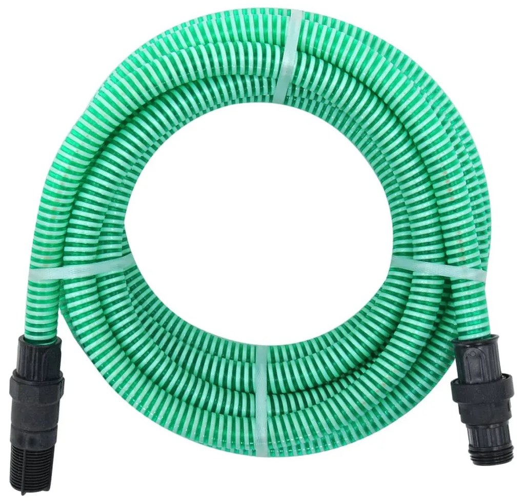 zöld PVC szívótömlő PVC csatlakozókkal 1 10 m&quot;