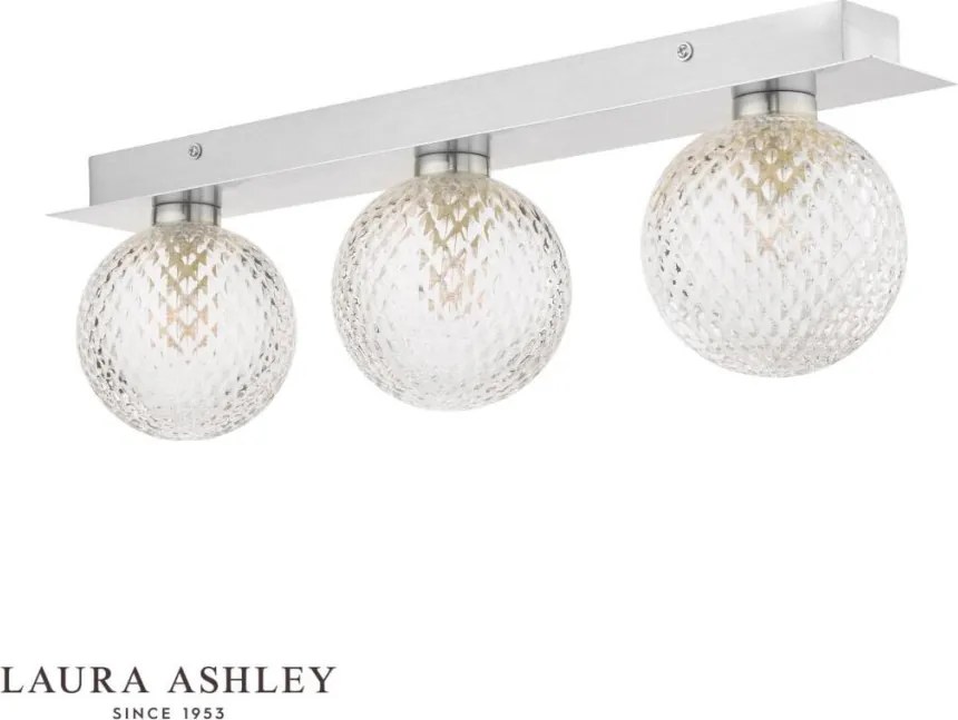 Laura Ashley Praga 3756049-Q Fali lámpa 3x5W/G9 IP44