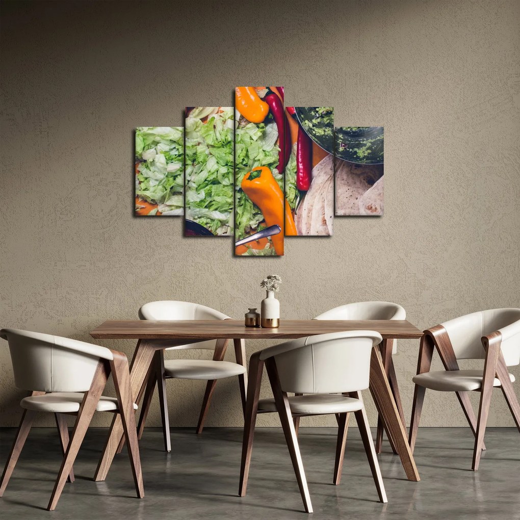 Zöldségek képe (150x105 cm)