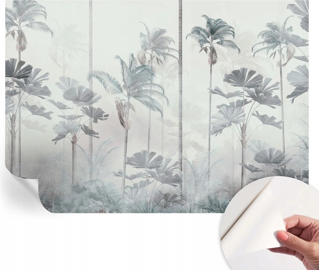 Dekoratív öntapadós fotótapéta az irodába Trópusi táj 312x219