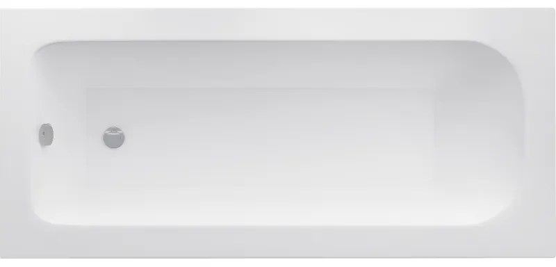 Mexen Vega téglalap alakú kád 130 x 70 cm, fehér - 55011307000