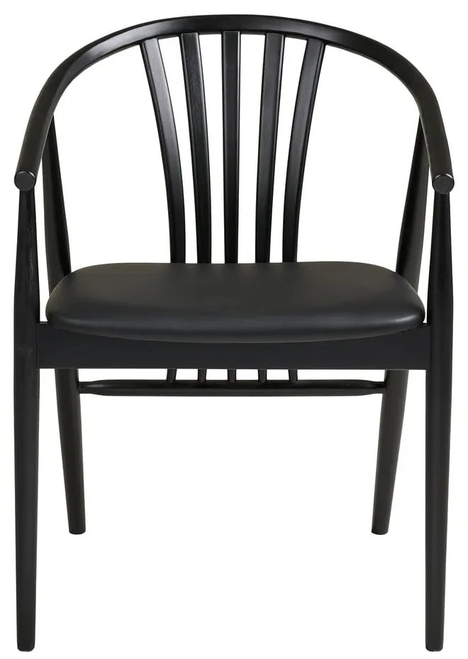 Fekete bükkfa karfás étkezőszék Agustin – House Nordic