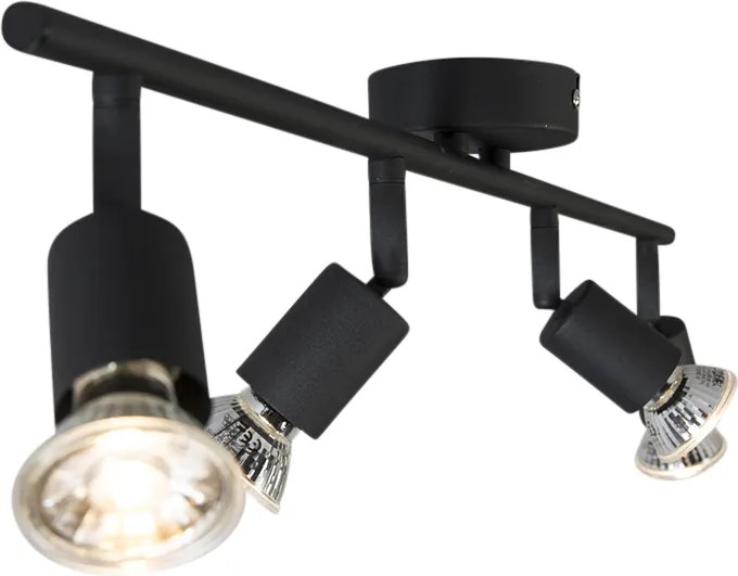 Okos spotlámpa fekete dönthető, WiFi-vel, GU10 - Jeany