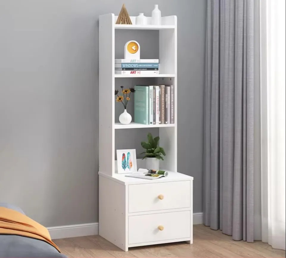 Fiókos szekrény 2 polccal 40x40x102cm fehér FUR1832-2