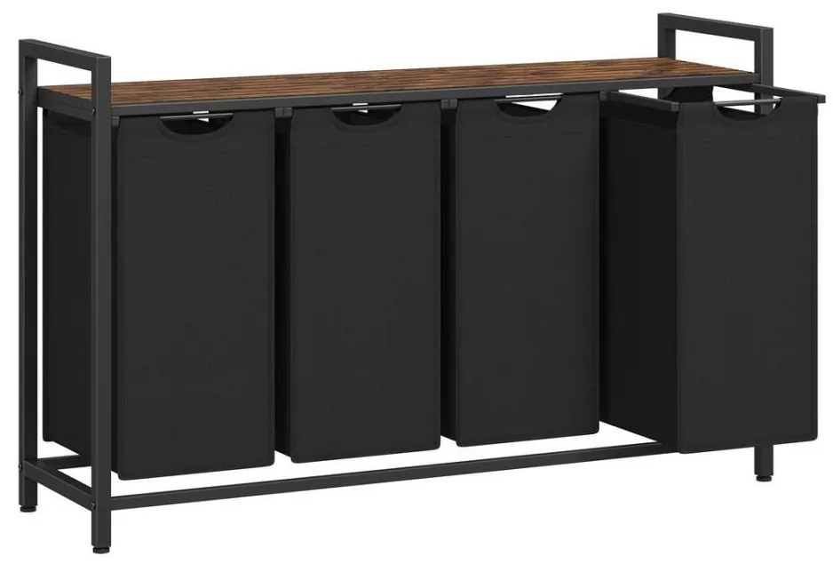 REX mosókosár barna/fekete