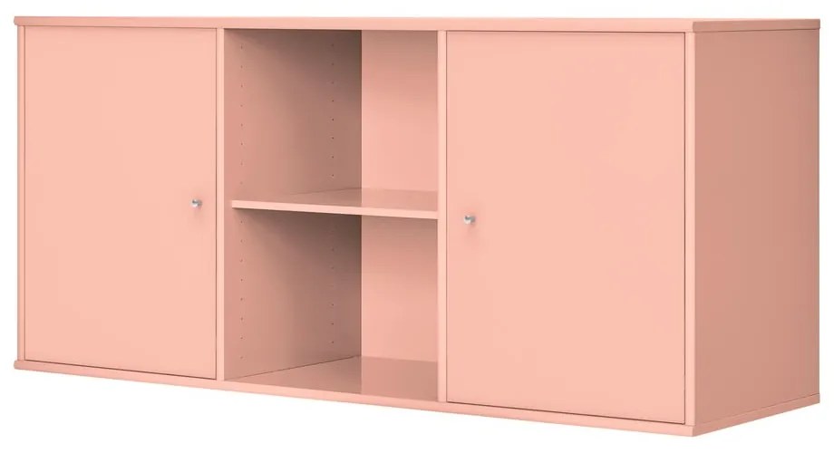 Rózsaszín függő komód 133x61x42 cm Mistral – Hammel Furniture