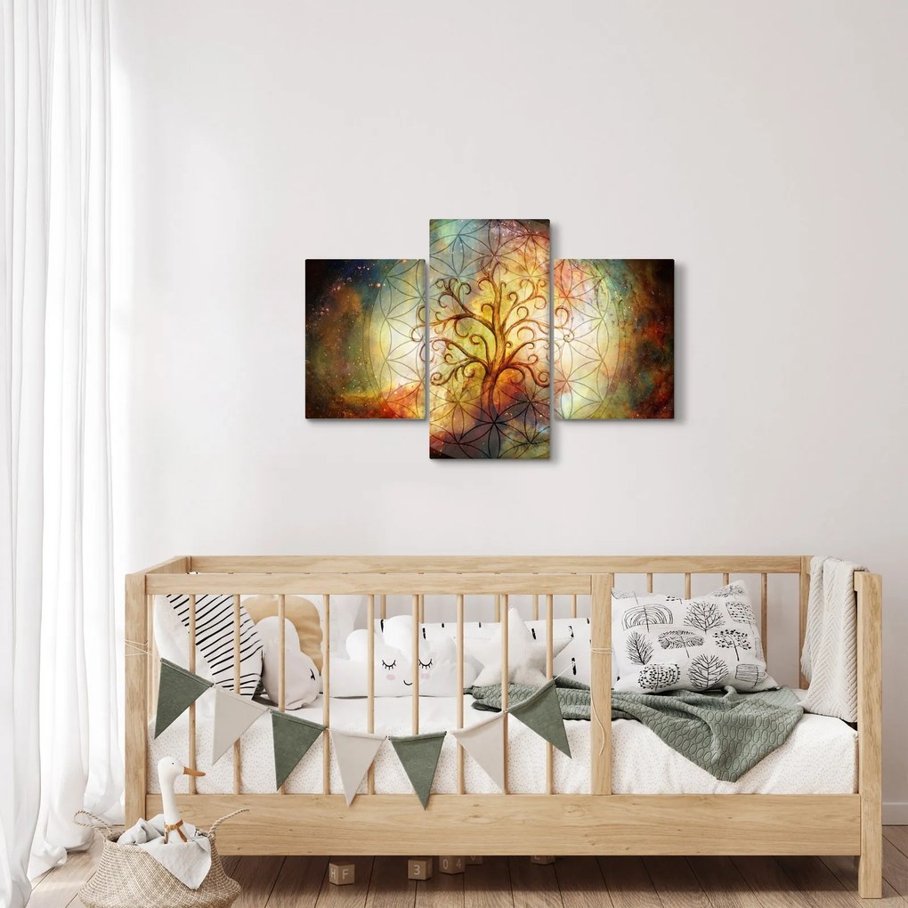 Absztrakt kép fáról (90x60 cm)