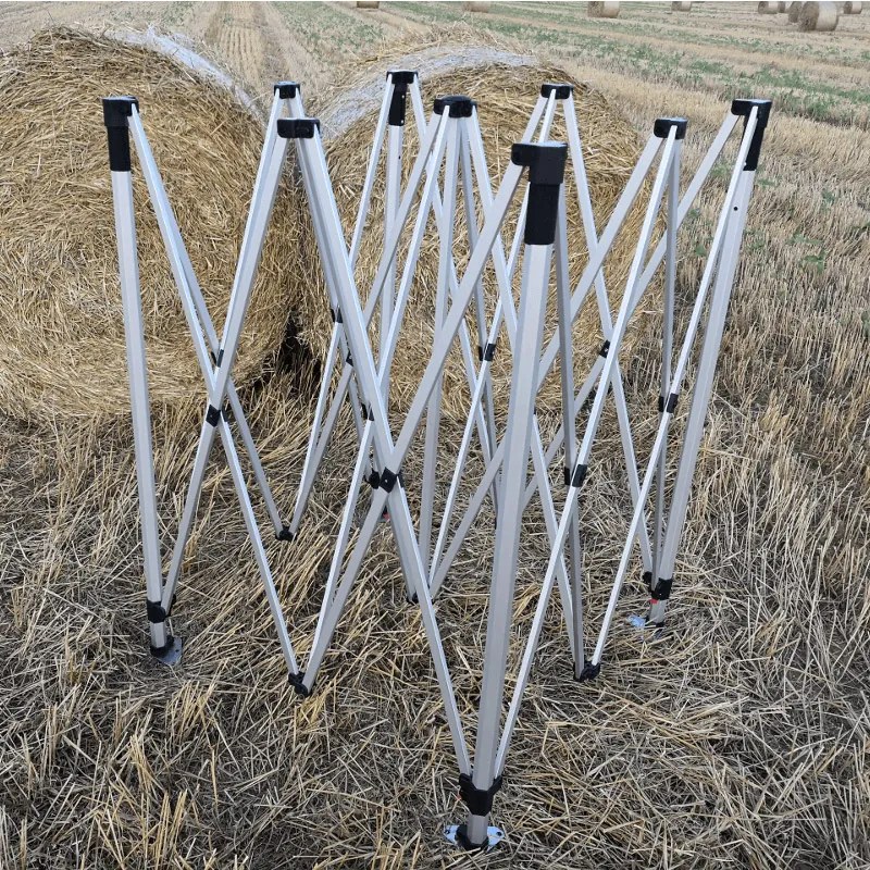 Profi Kerti Sátor 2x3m ALU EXCLUSIVE (3 fal) - plusz 3 oldalfal - Fehér