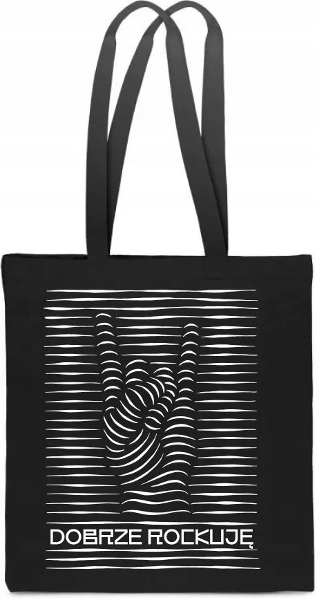 Pamut Táska fekete Rock Zene koncert metal Rock vicces ajándék