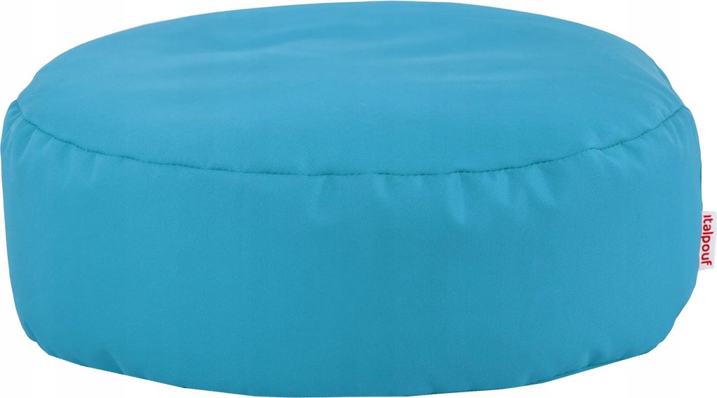 Kerti lábtartó Nylon dekoratív puff Kék