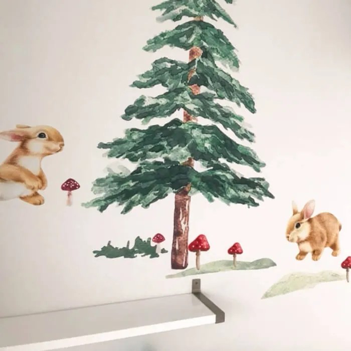 INSPIO Falmatricák - Nyuszik gyerekeknek
