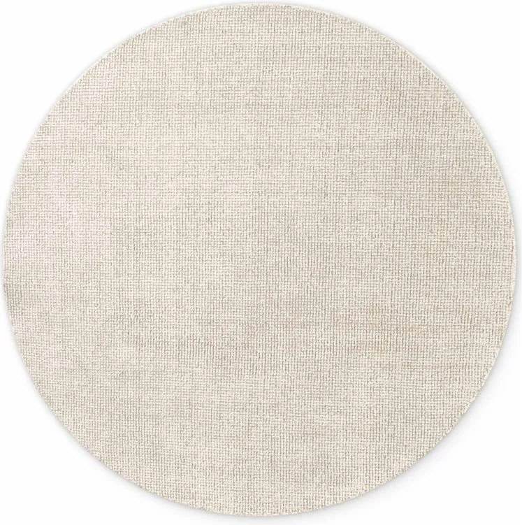 Krémszínű kézi szövésű gyapjú kerek szőnyeg ø 200 cm Greenwich – Ted Baker
