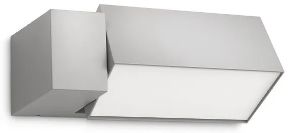 Philips - Kültéri fali lámpa BORDER 1xE27/23W/230V IP44 szürke