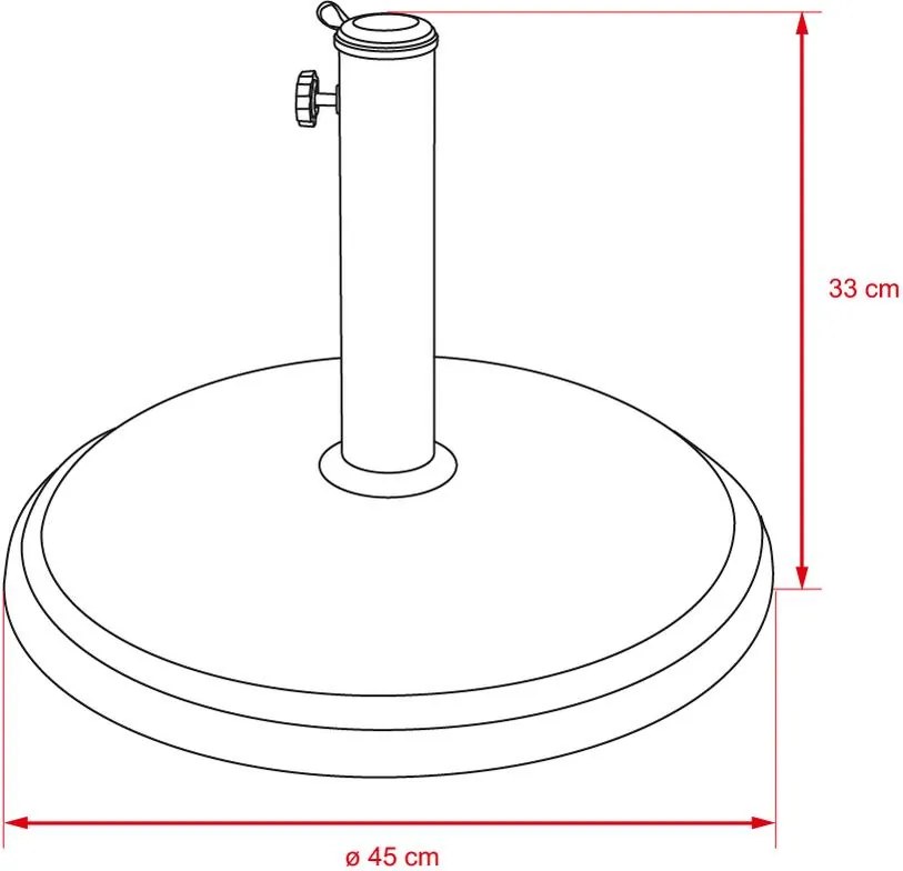 Avenberg SANDER napernyőtalp