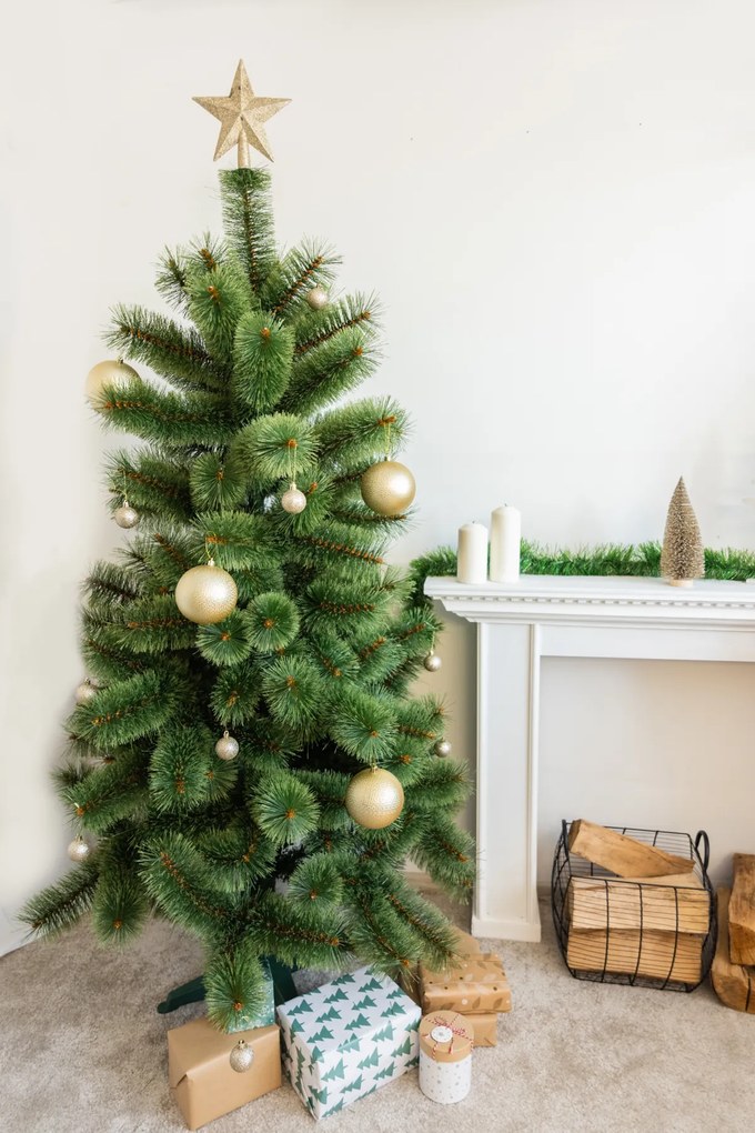 BORÓKA MŰFENYŐ, EXTRÁN SŰRŰ, HOSSZÚ TŰLEVELEKKEL - 220 CM