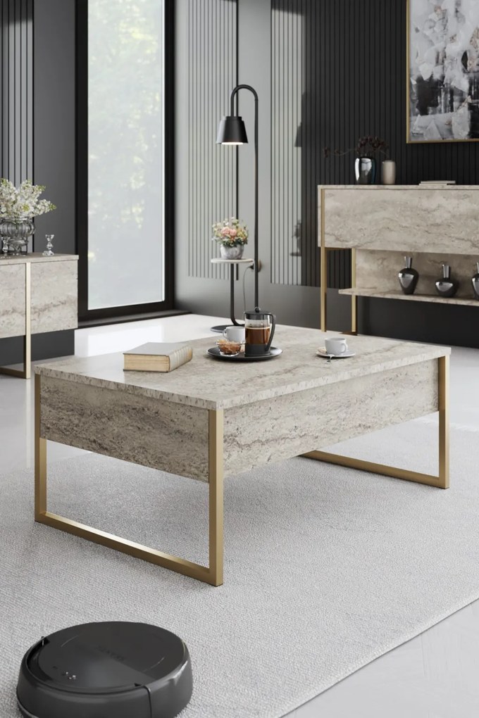 Luxe Set - travertin/arany