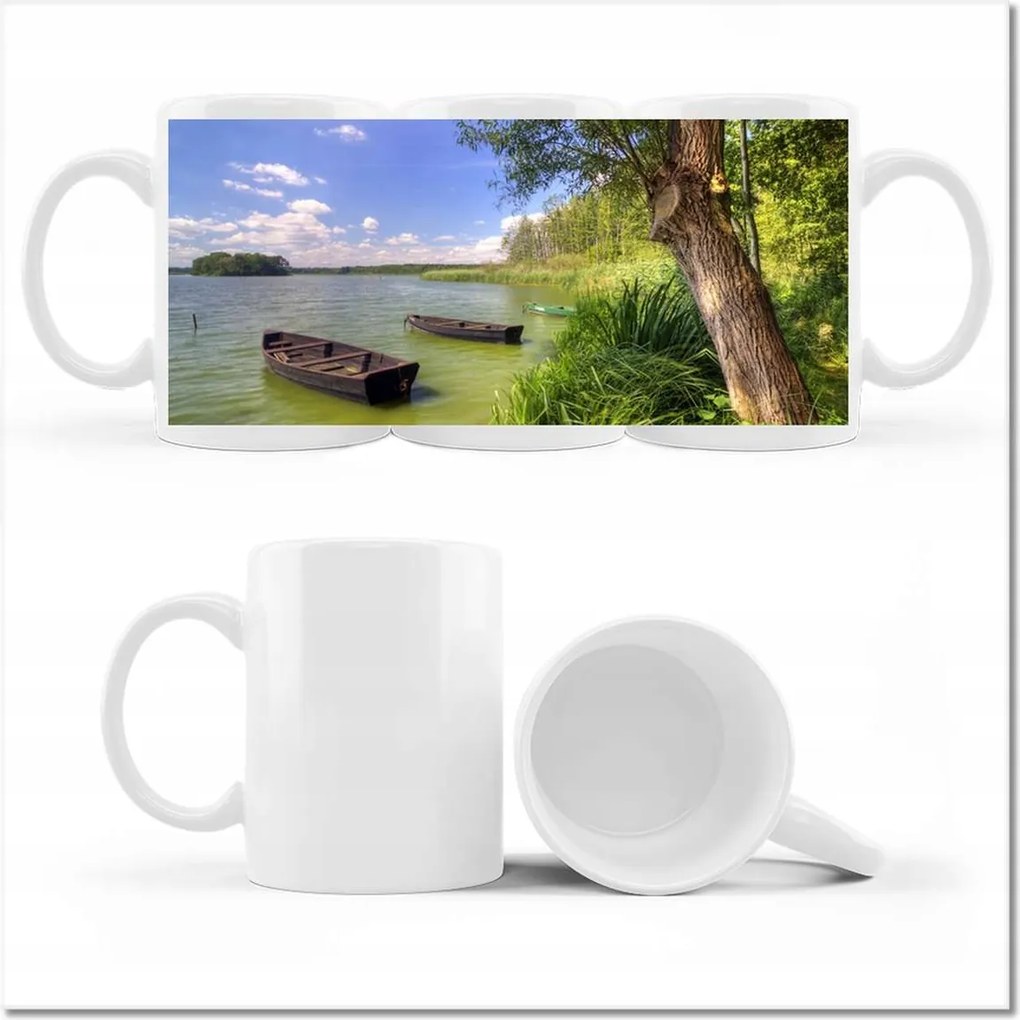 Nyomott mintás bögre Séta Wolsztyński park