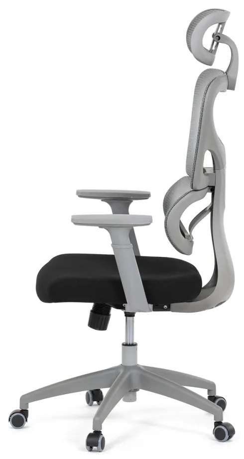 Scaun pivotant de birou gri KA-K2081
