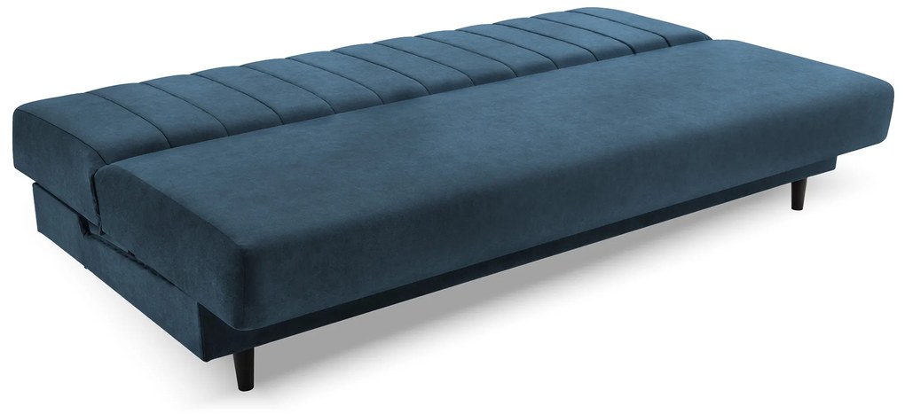 ID IRA kanapéágy tárolóval - kék