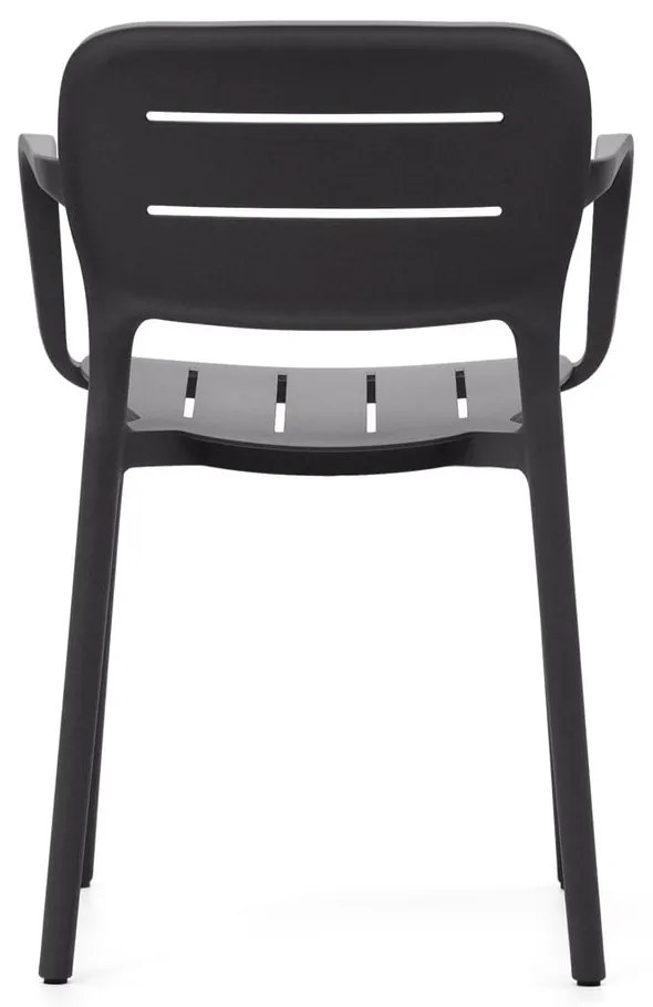 Szürke műanyag kerti szék Morella – Kave Home