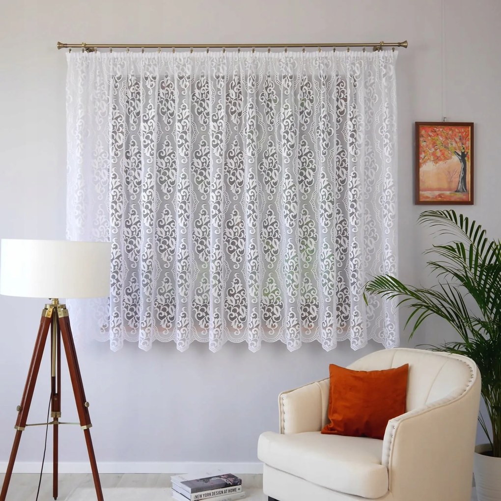 Jacquard Függöny Méteráru 160 Magasság Méretre Varrjuk