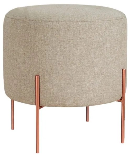 Bézs puff Copper – Artie