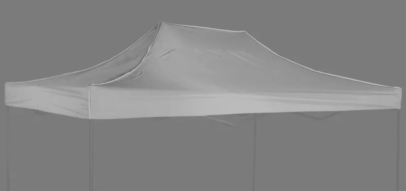 Tetőponyva 3x4,5m, Szürke / antracit