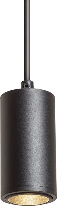RENDL OPTIMUS závěsná černá 230V LED GU10 9W 10 50°