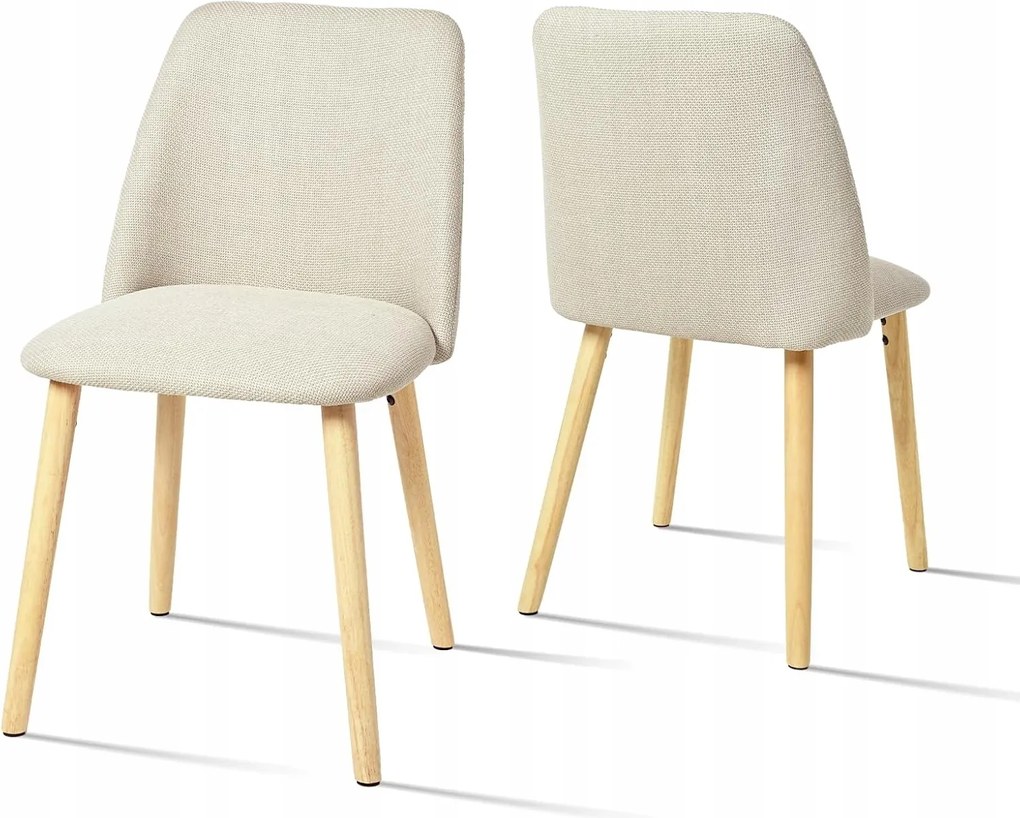 Goeurvant 2 db-os étkezőszék szett bézs