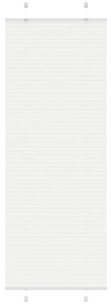 pliszírozott redőny Fehér 80x200 cm szövetszélesség 79,4 cm