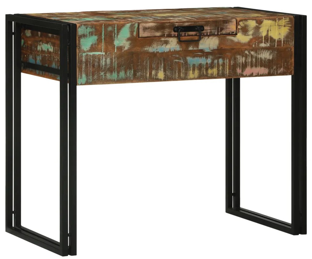 Öltözködő Tábla 90x50x75 cm Szilárd Fa Újrahasznosított
