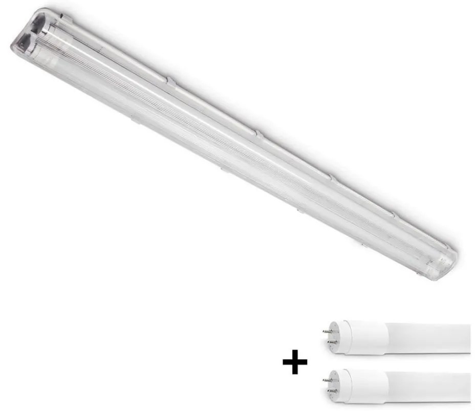 Kobi LED T8 technikai fénycső lámpa 2xG13/18W/230V 6500K IP65 KB0212