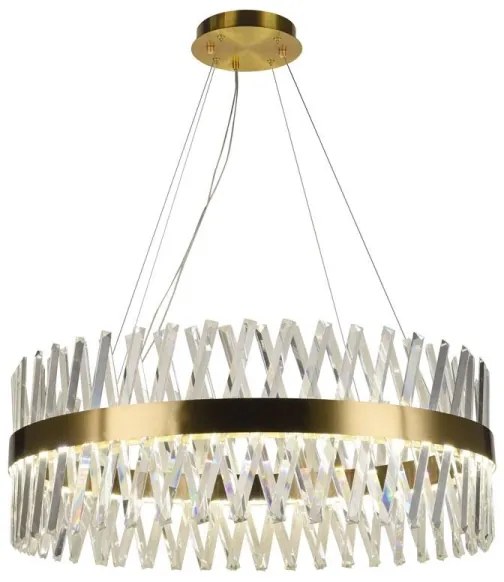 LED állítható fényerőjű lámpa kábelre LED/110W/230V 3000-6500K arany + DO