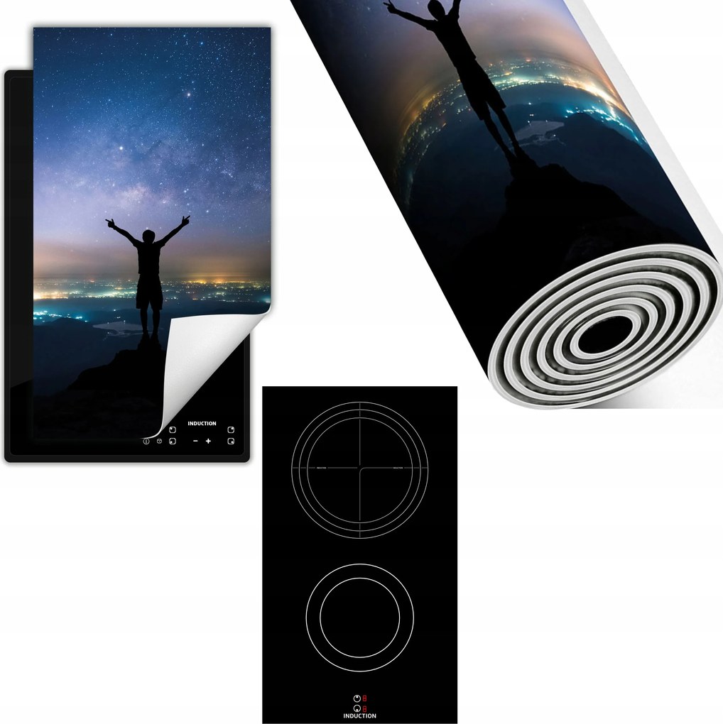 Indukciós Védőszőnyeg Konyhapult 30x52 égbolt