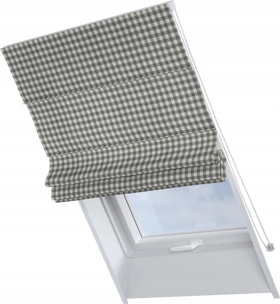 Kész redőny Rimini tetőtéri ablakra 50x60cm fekete