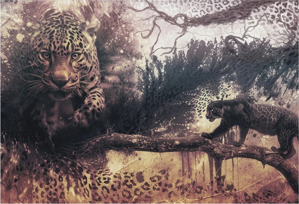 Fotótapéta Dekoratív Fali Tapéta Képekkel Erdei motívum 152x104