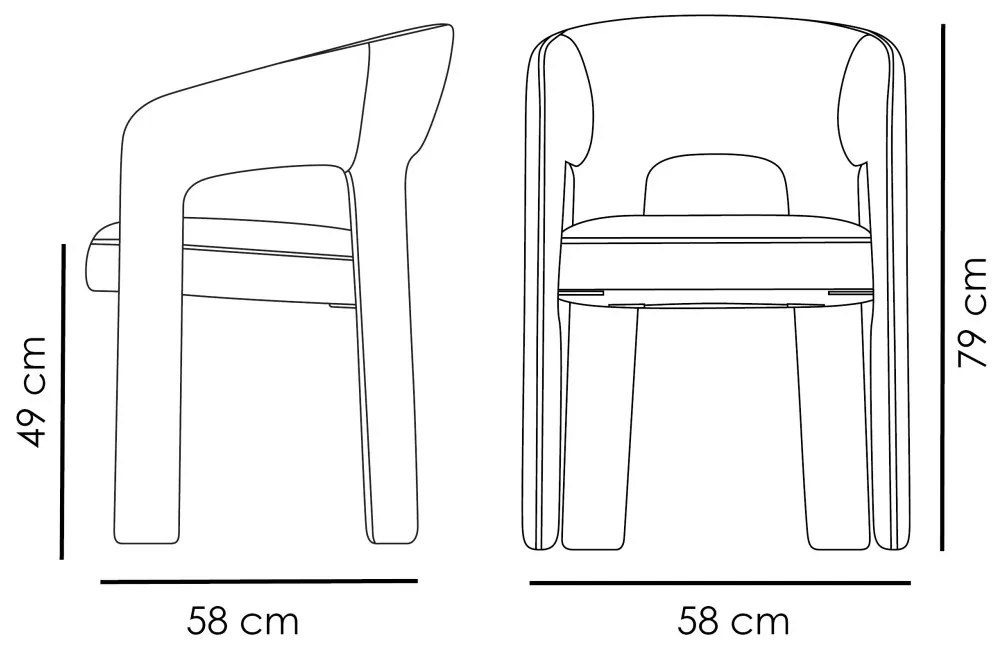 Splendor design szék