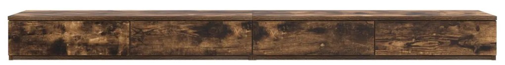 Ágyfiókok fiókkal Füstölt tölgy 180 x 36.5 x 16.5 cm Faanyag