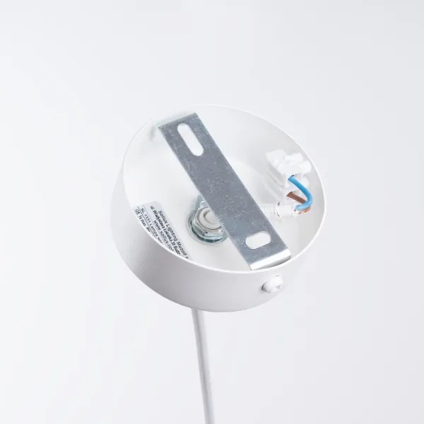 Sollux SL.1331 - Csillár zsinóron BRINA 1xG9/8W/230V fehér